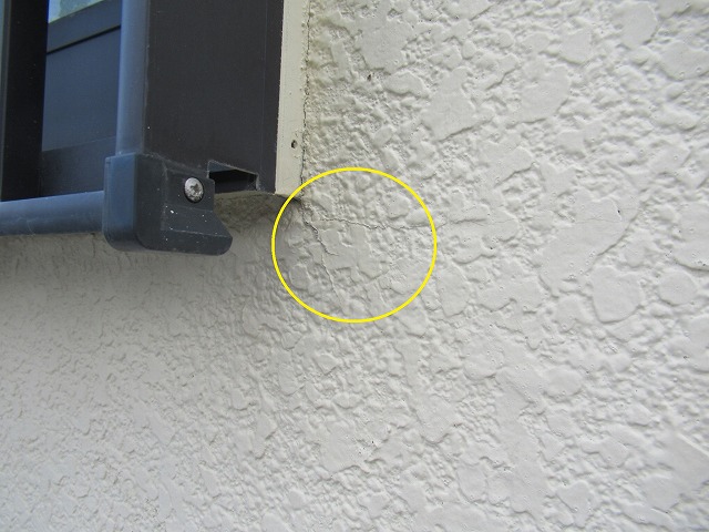 笛吹市　雪害雨樋破損